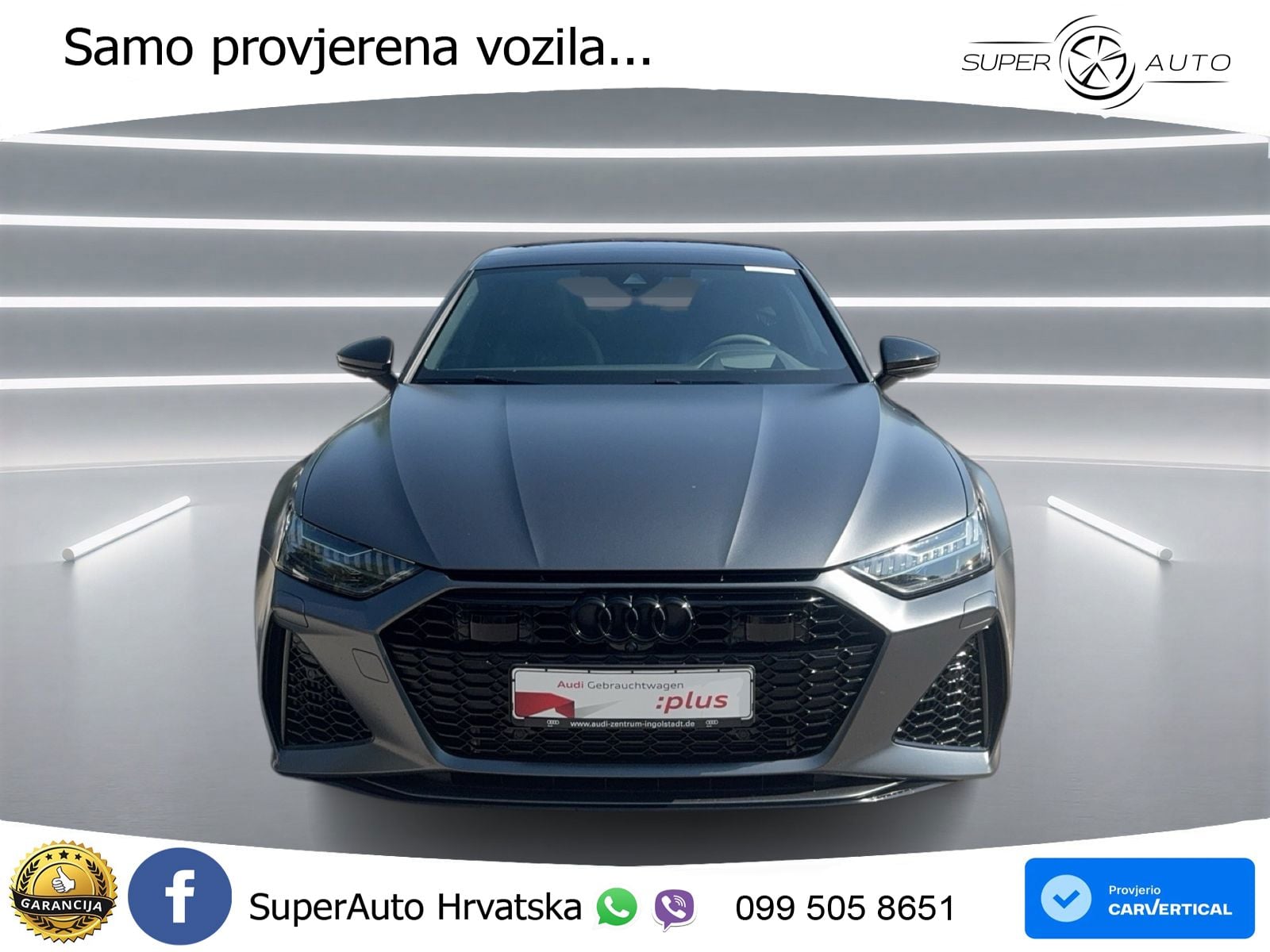 Audi RS7 4.0 TFSI V8 (600 KS) quattro tiptronic LED+GR SJED+ACC