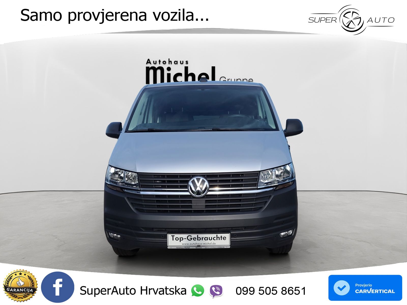 Volkswagen T6.1 Transporter Kasten TDI Klima Navi Standheiz 110 KS