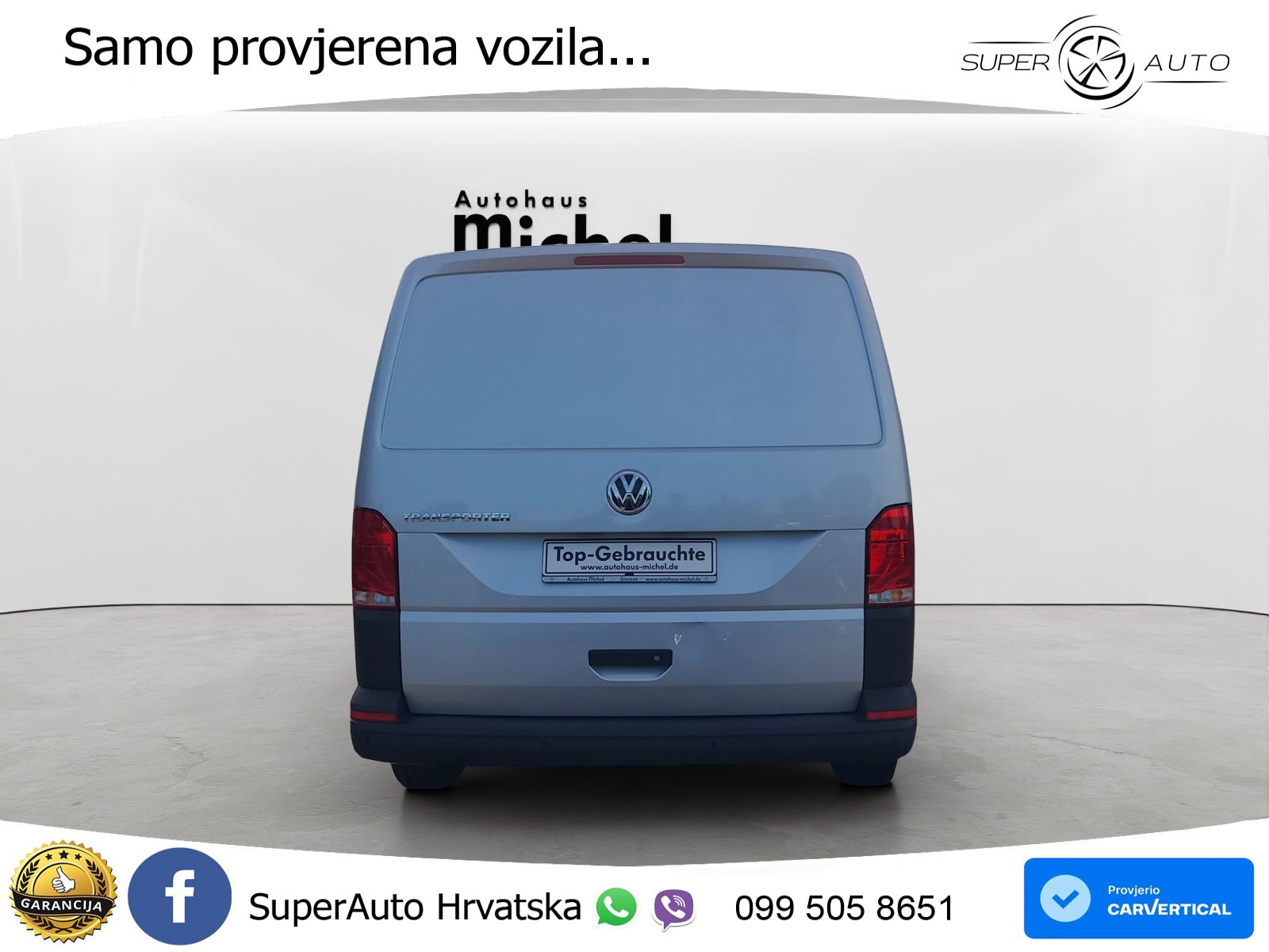 Volkswagen T6.1 Transporter Kasten TDI Klima Navi Standheiz 110 KS