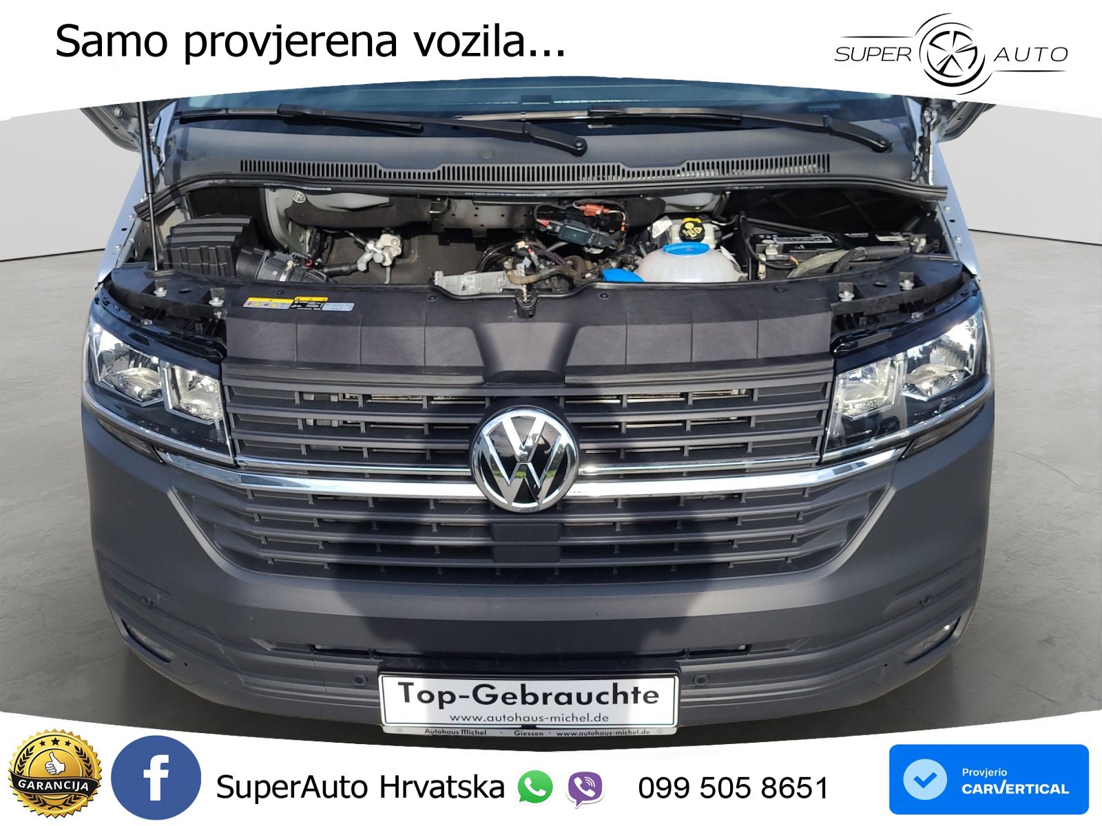 Volkswagen T6.1 Transporter Kasten TDI Klima Navi Standheiz 110 KS