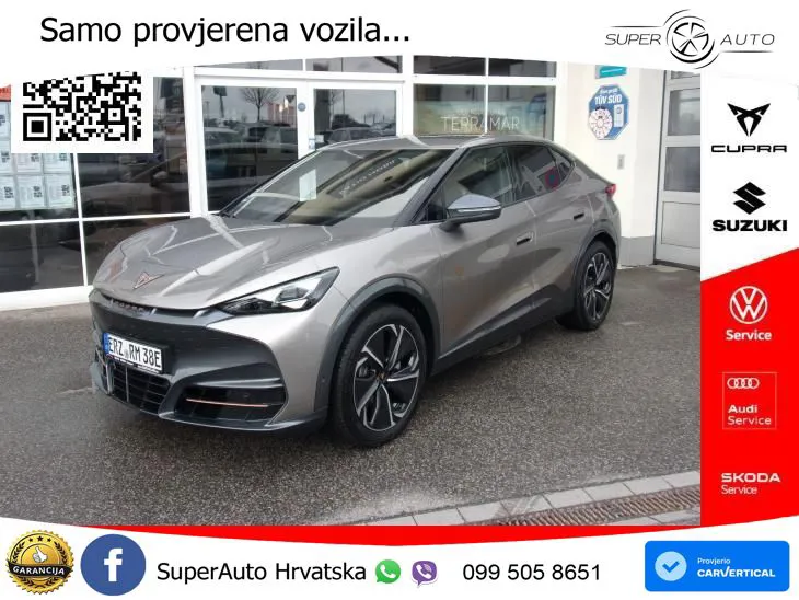 Cupra Tavascan 82 kWh (286 KS) LED+GR SJED+ACC