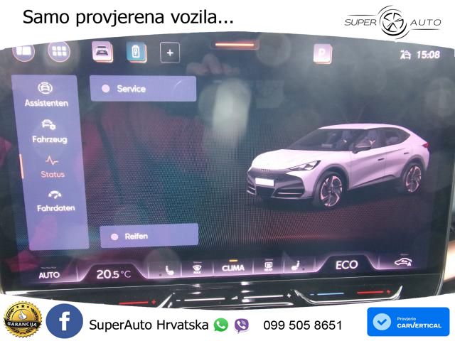 Cupra Tavascan 82 kWh (286 KS) LED+GR SJED+ACC