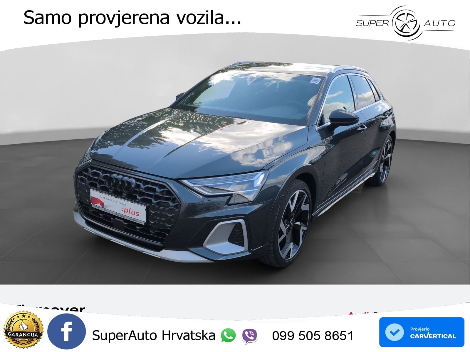 Audi A3 allstreet 35 TDI (150 KS) S tronic S line MATRIX+GR SJED+KAM