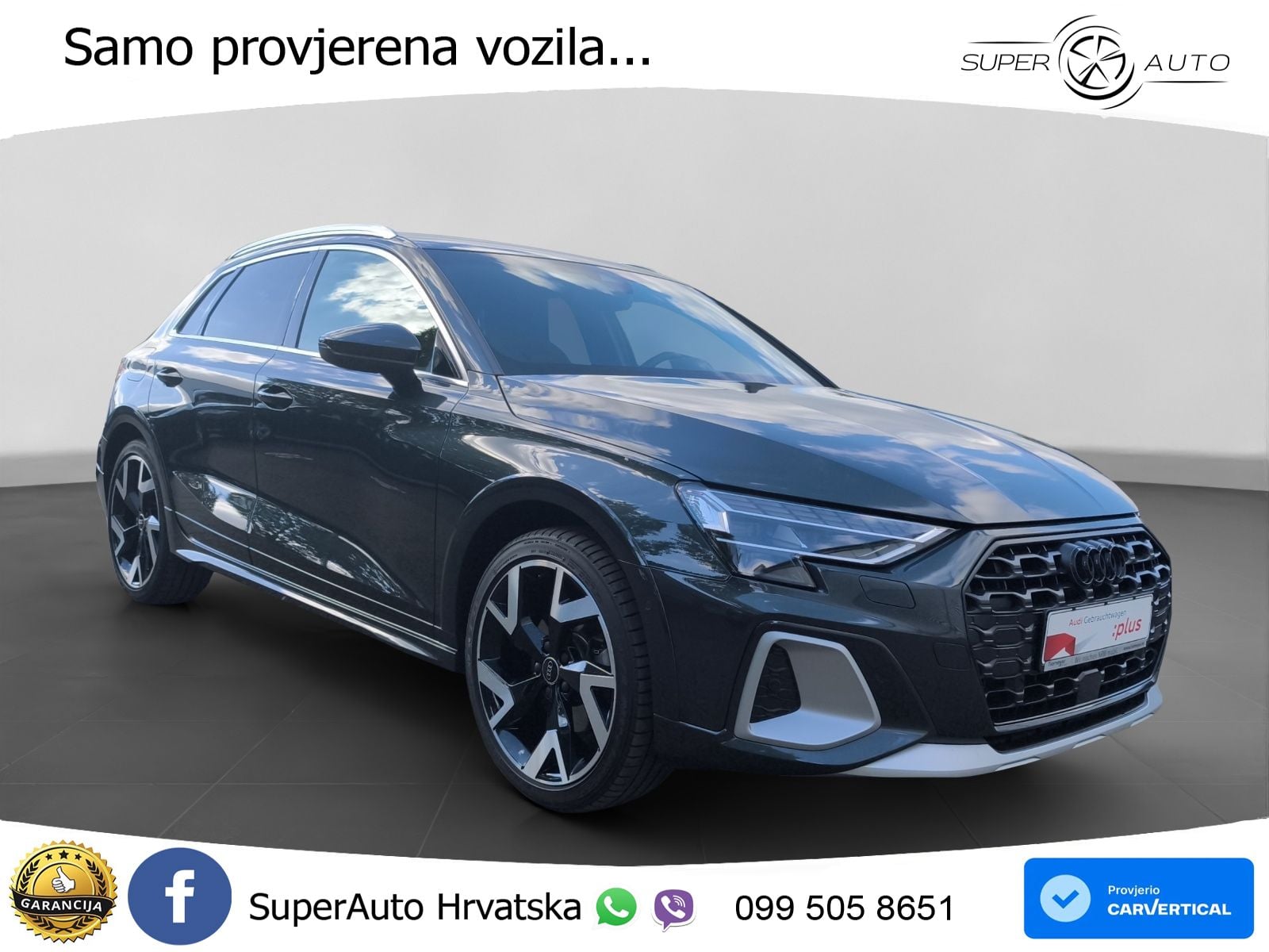 Audi A3 allstreet 35 TDI (150 KS) S tronic S line MATRIX+GR SJED+KAM