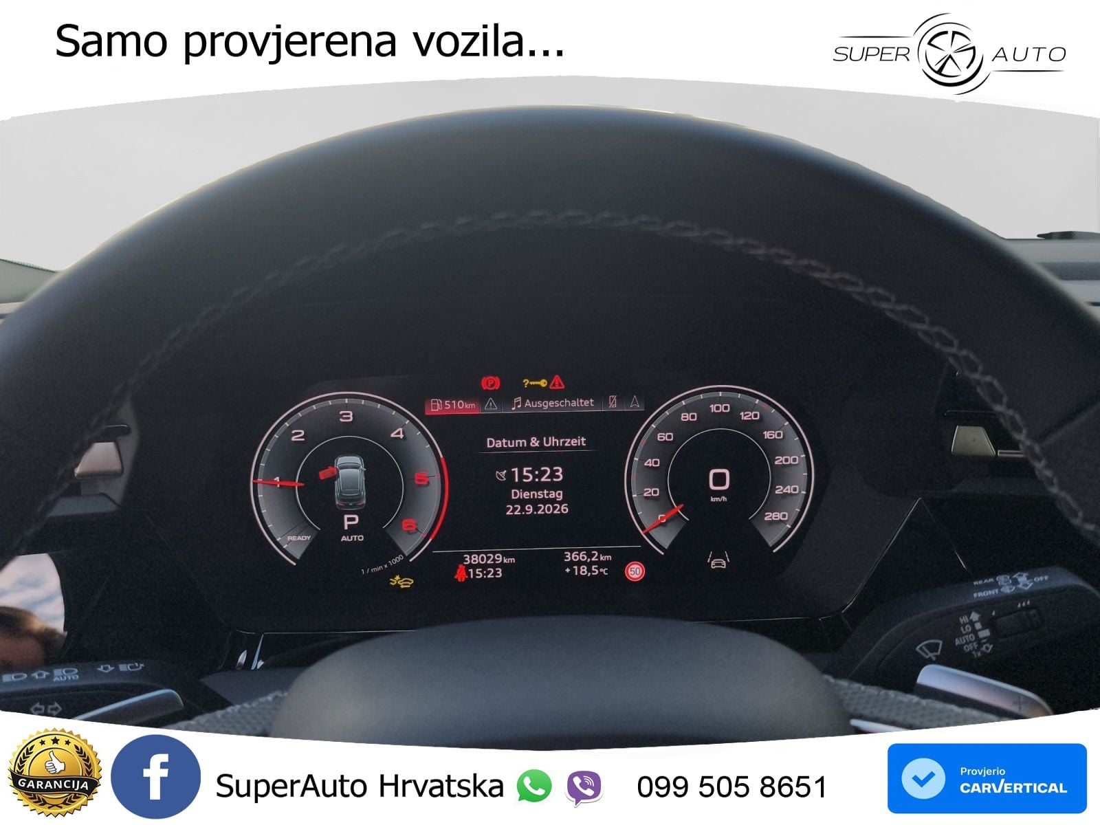 Audi A3 allstreet 35 TDI (150 KS) S tronic S line MATRIX+GR SJED+KAM