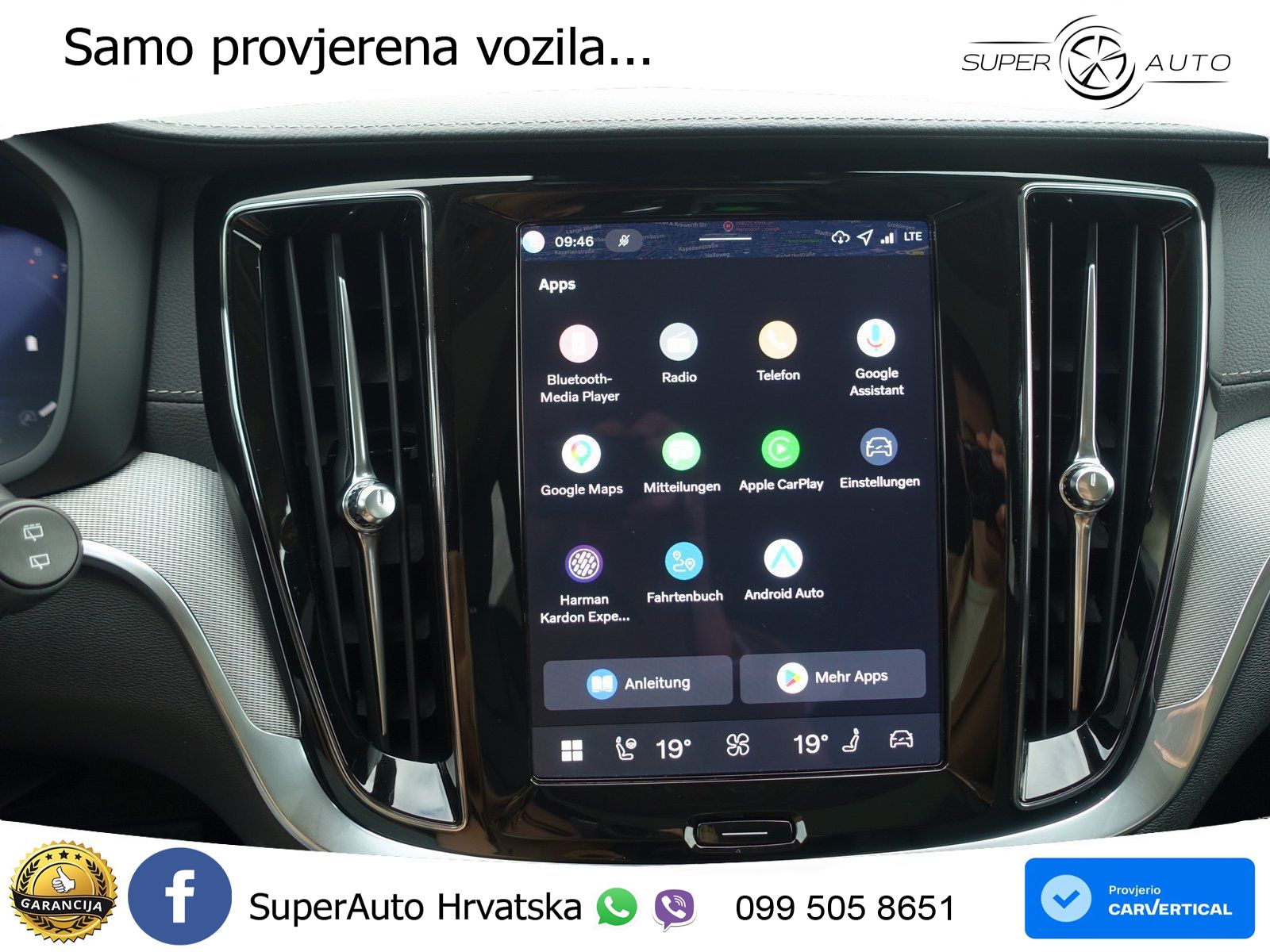 Volvo V60 2.0 B4 Benzin DCT LED+GR SJED+ACC