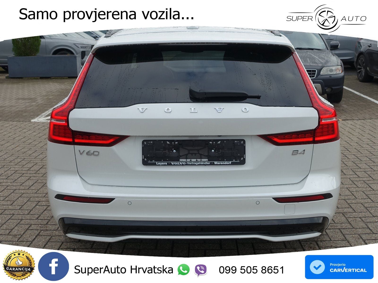 Volvo V60 2.0 B4 Benzin DCT LED+GR SJED+ACC