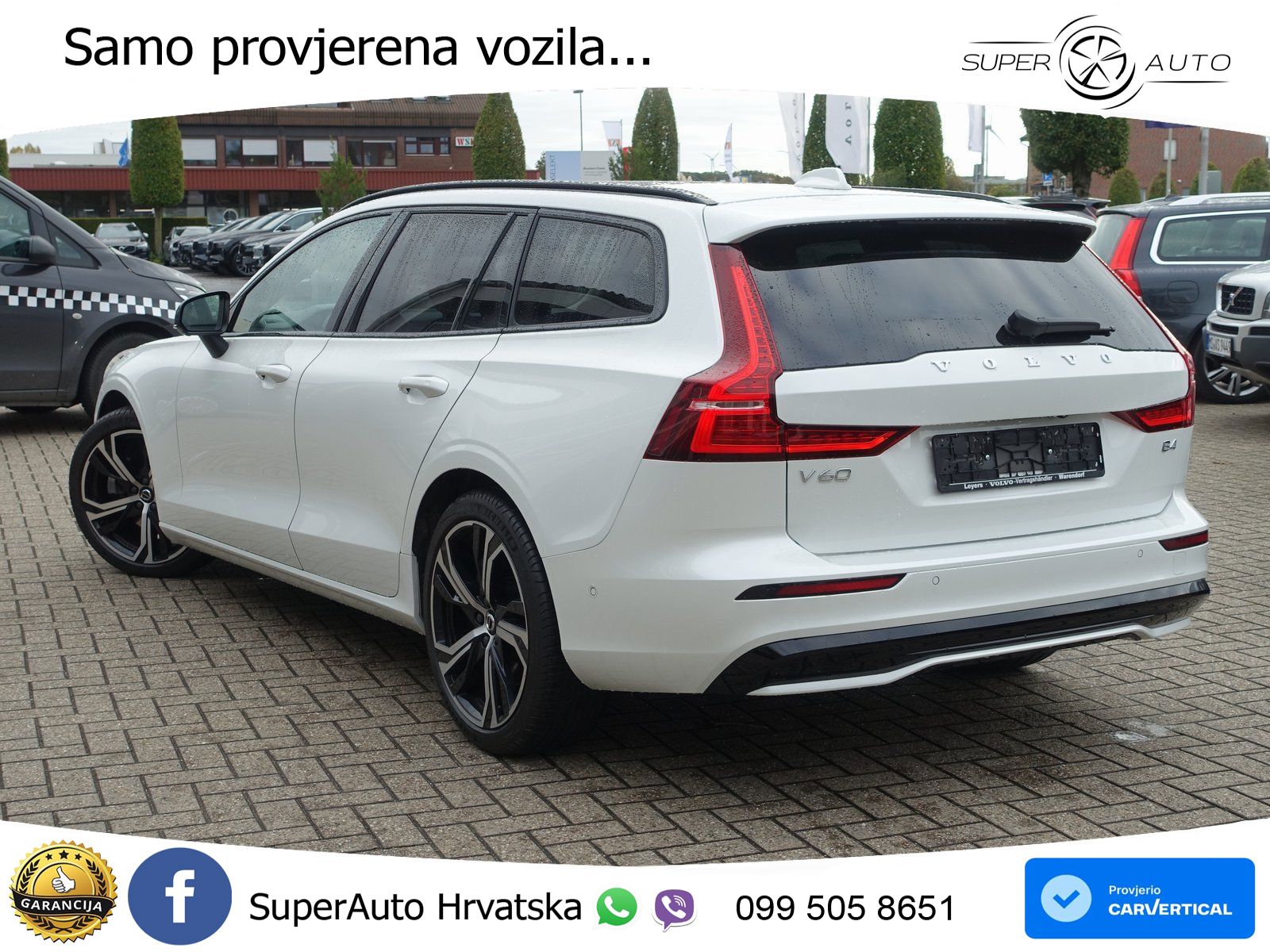 Volvo V60 2.0 B4 Benzin DCT LED+GR SJED+ACC