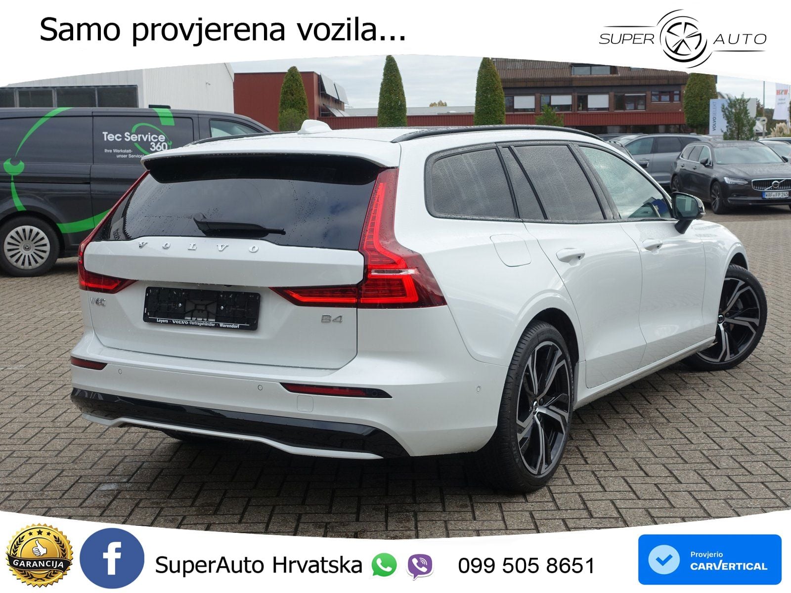 Volvo V60 2.0 B4 Benzin DCT LED+GR SJED+ACC