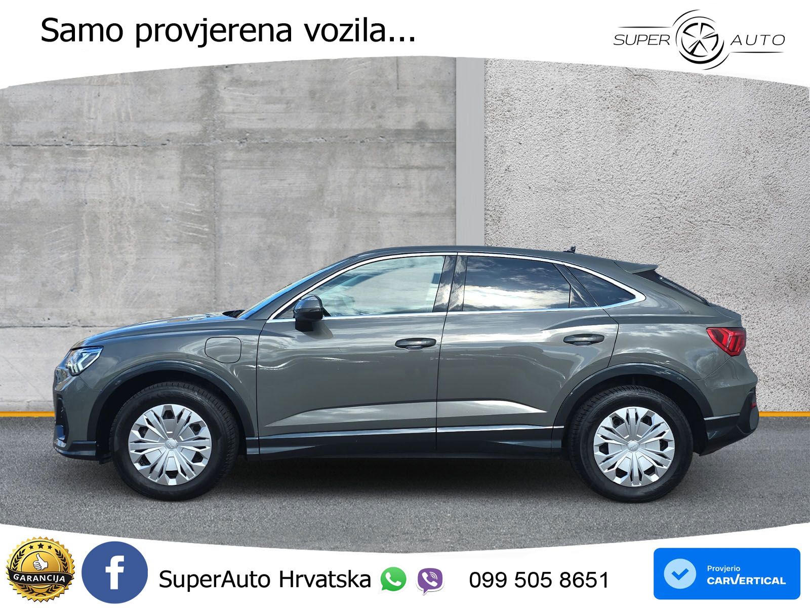 Audi Q3 Sportback 45 TFSIe (245 KS) S tronic LED+GR SJED+ACC