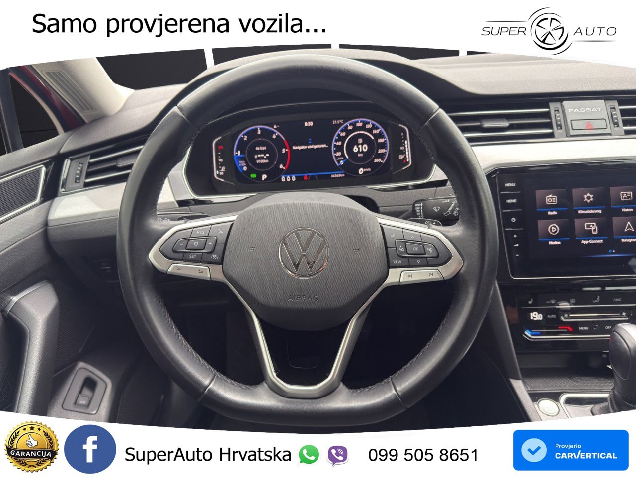 Volkswagen Passat Variant 2.0 TDI (122 KS) DSG Business LED+GR SJED+ACC