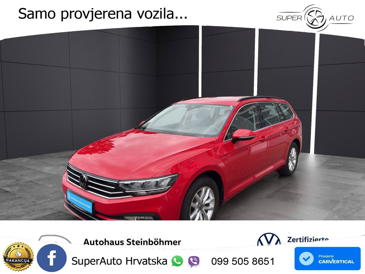 Volkswagen Passat Variant 2.0 TDI (122 KS) DSG Business LED+GR SJED+ACC