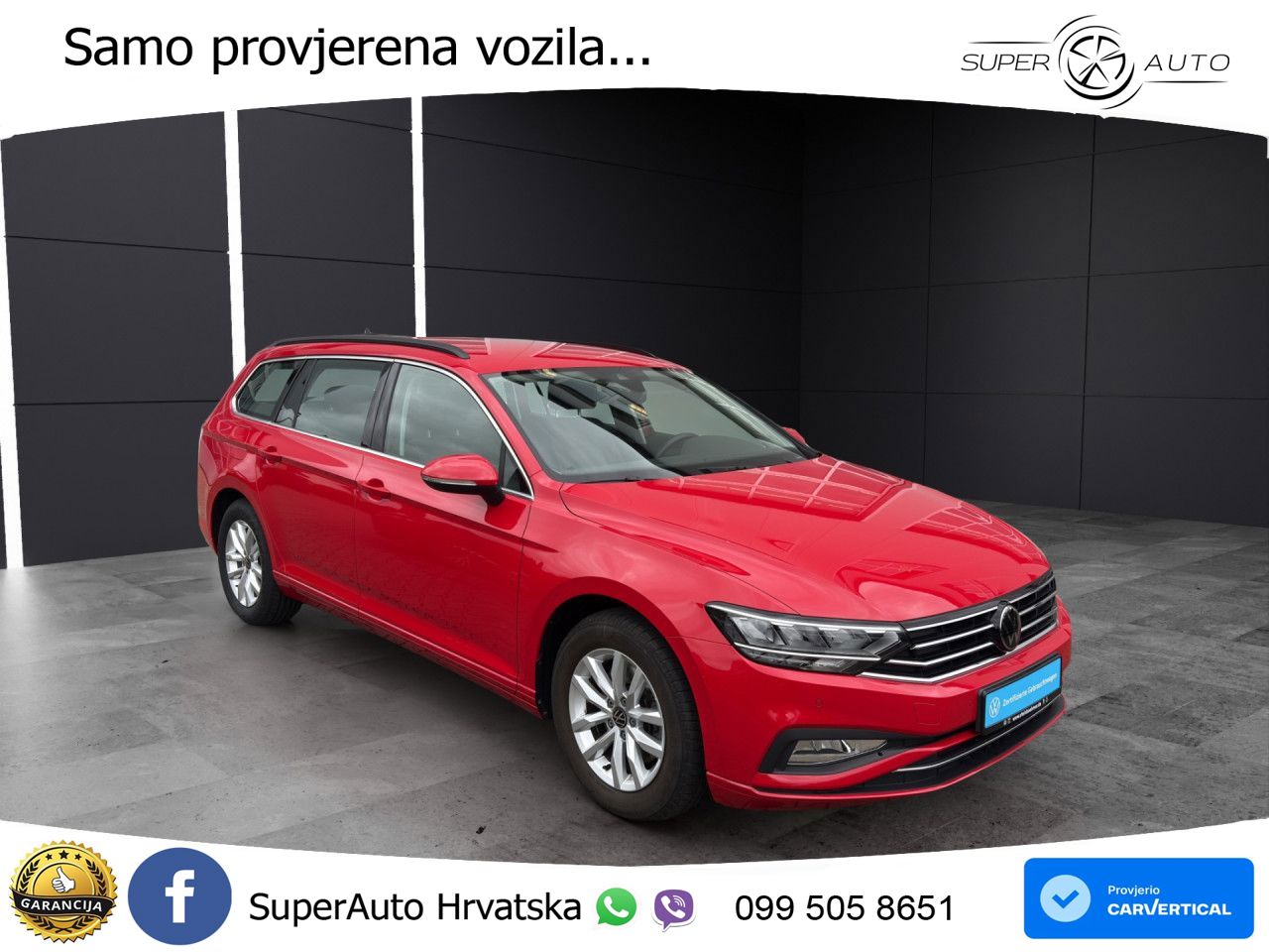 Volkswagen Passat Variant 2.0 TDI (122 KS) DSG Business LED+GR SJED+ACC