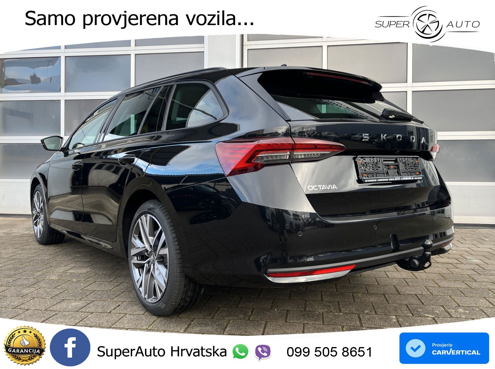 Škoda Octavia Combi 2.0 TDI (150 KS) DSG Selection MATRIX+GR SJED+KAM