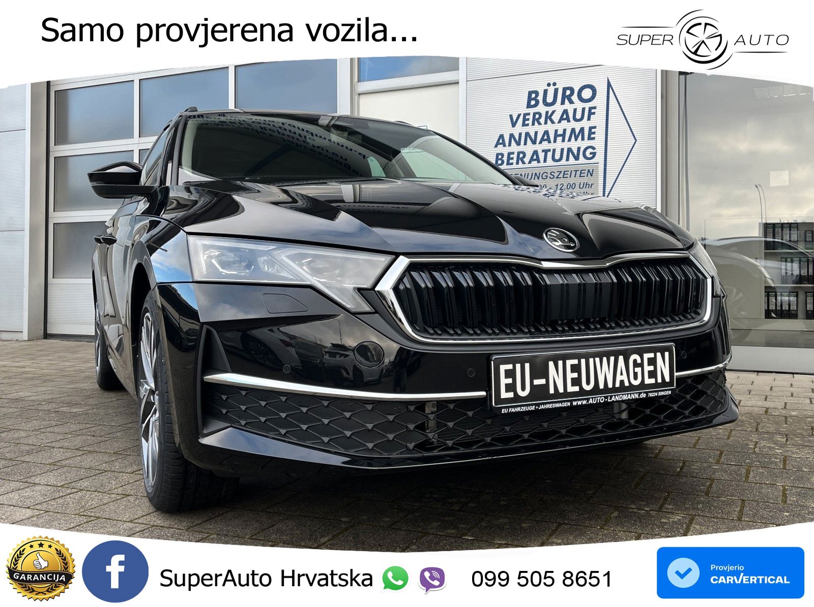 Škoda Octavia Combi 2.0 TDI (150 KS) DSG Selection MATRIX+GR SJED+KAM