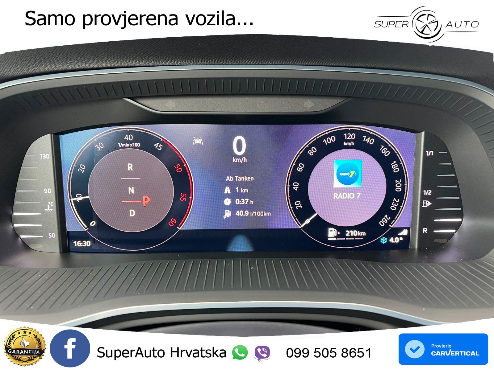 Škoda Octavia Combi 2.0 TDI (150 KS) DSG Selection MATRIX+GR SJED+KAM