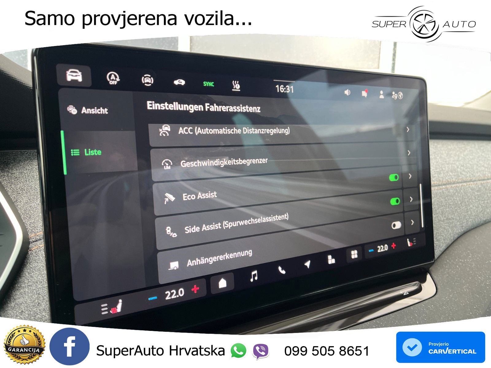 Škoda Octavia Combi 2.0 TDI (150 KS) DSG Selection MATRIX+GR SJED+KAM