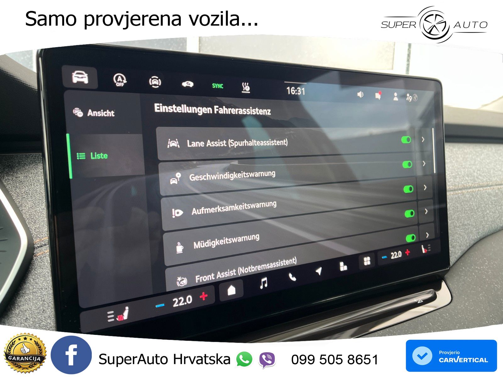 Škoda Octavia Combi 2.0 TDI (150 KS) DSG Selection MATRIX+GR SJED+KAM