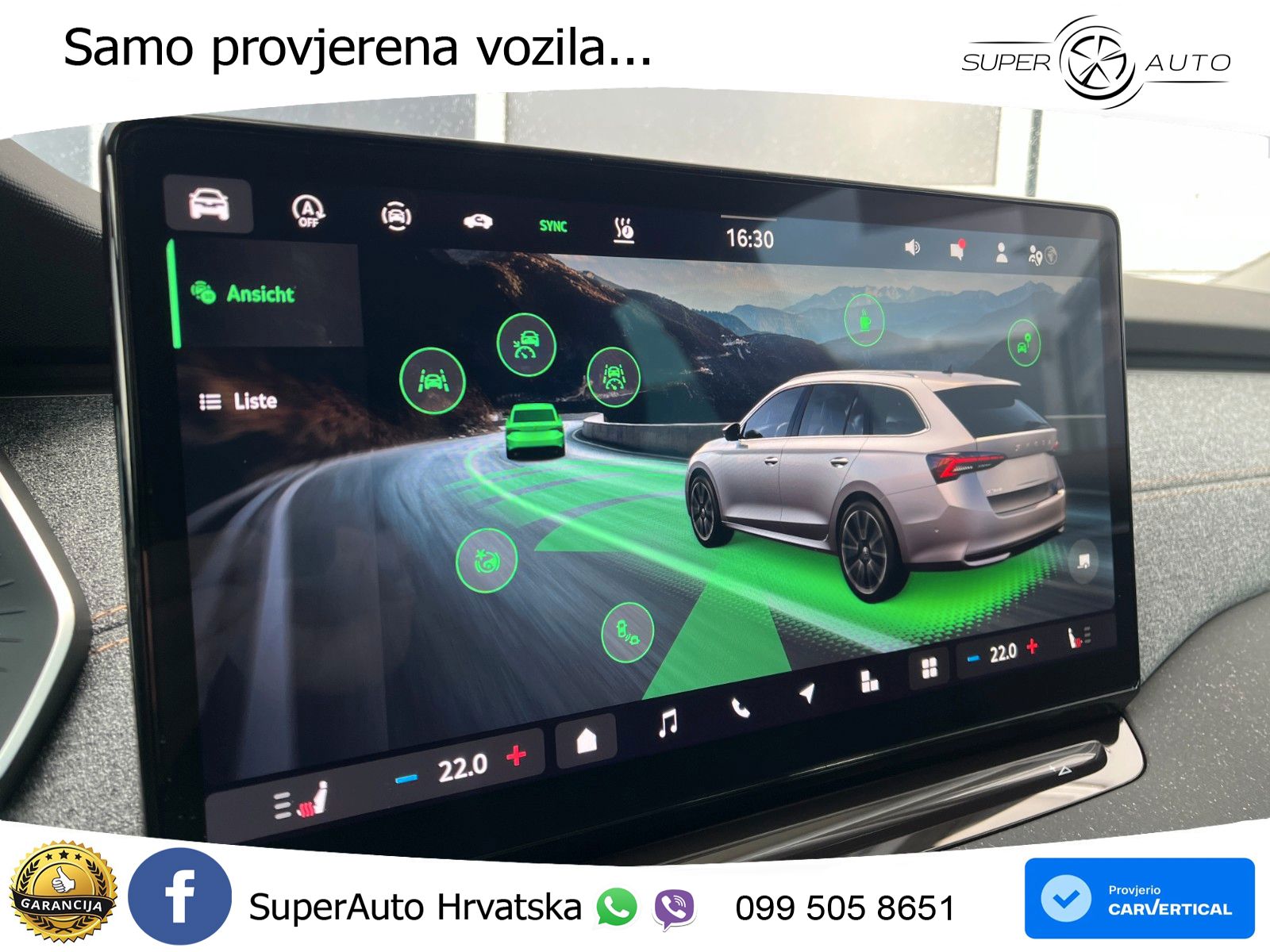 Škoda Octavia Combi 2.0 TDI (150 KS) DSG Selection MATRIX+GR SJED+KAM