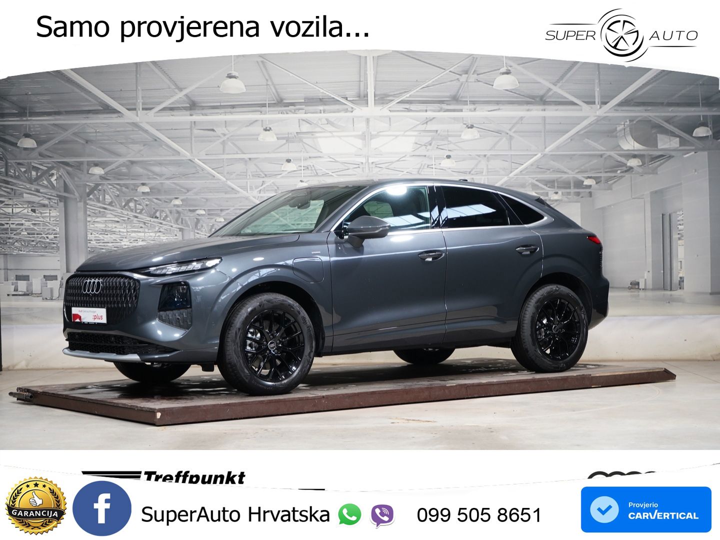 Audi Q3 Sportback 1.5 TFSIe (272 KS) S tronic S line LED+GR SJED+ACC
