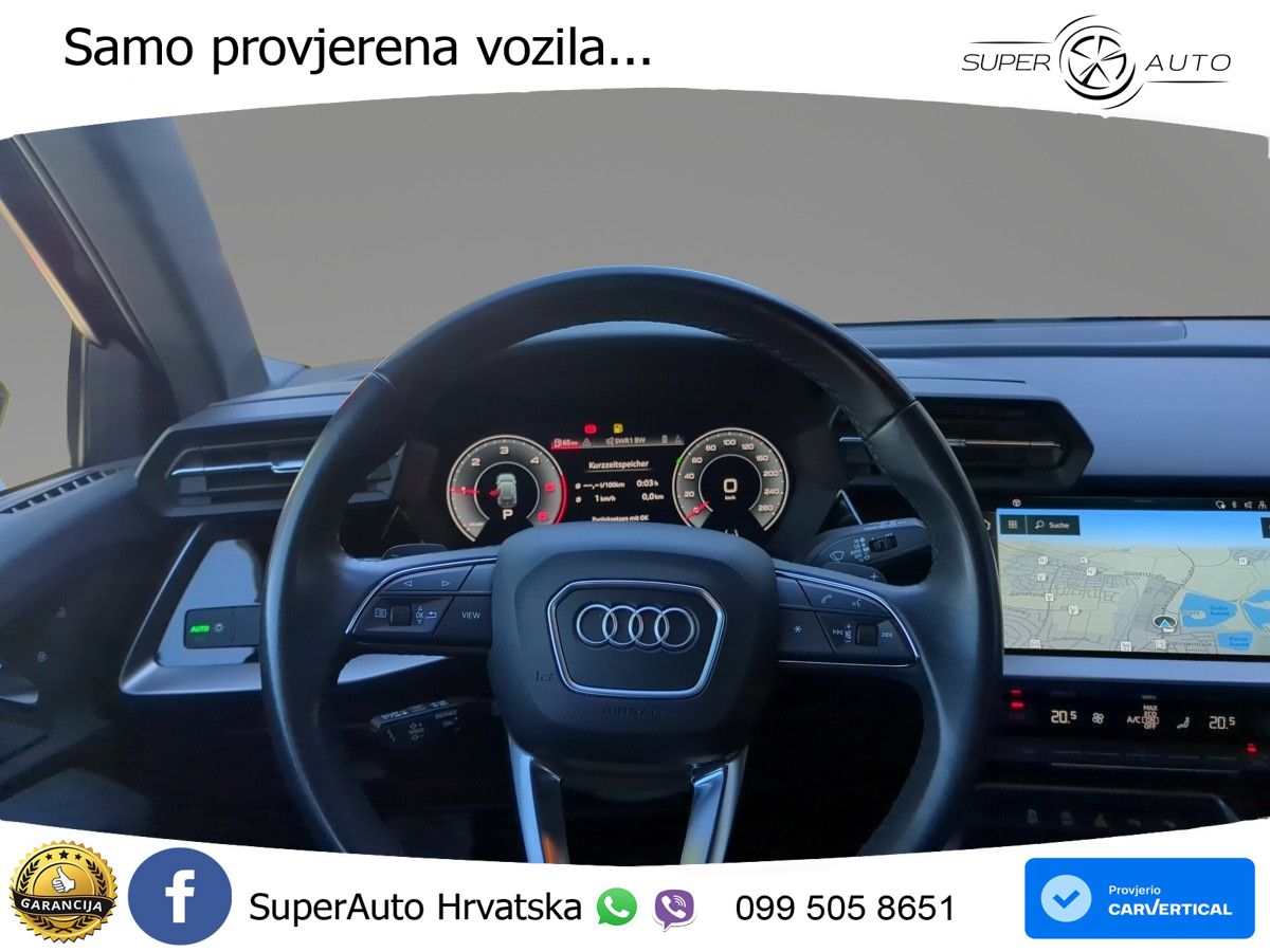 Audi A3 30 TDI (116 KS) S tronic LED+GR SJED+ACC