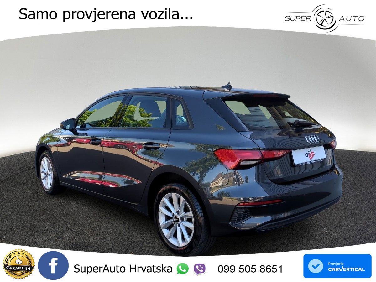 Audi A3 30 TDI (116 KS) S tronic LED+GR SJED+ACC