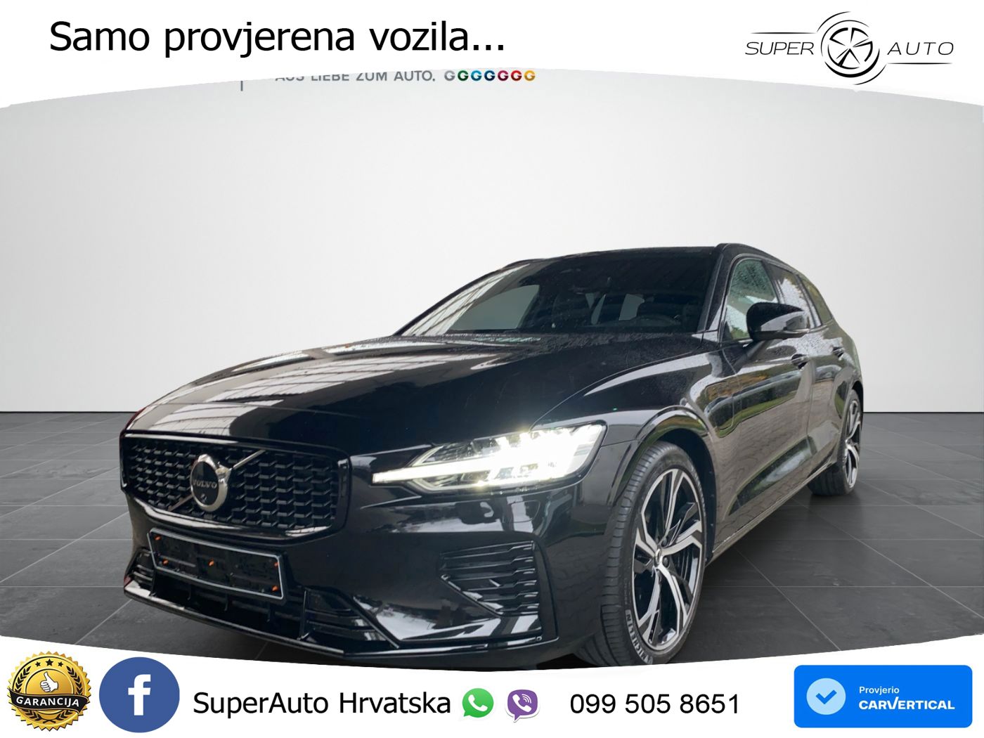 Volvo V60 2.0 T8 AWD Geartronic LED+GR SJED+ACC