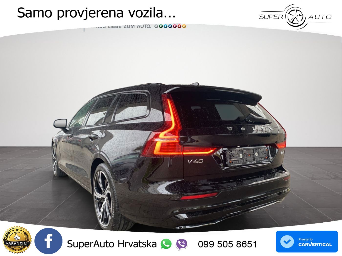 Volvo V60 2.0 T8 AWD Geartronic LED+GR SJED+ACC