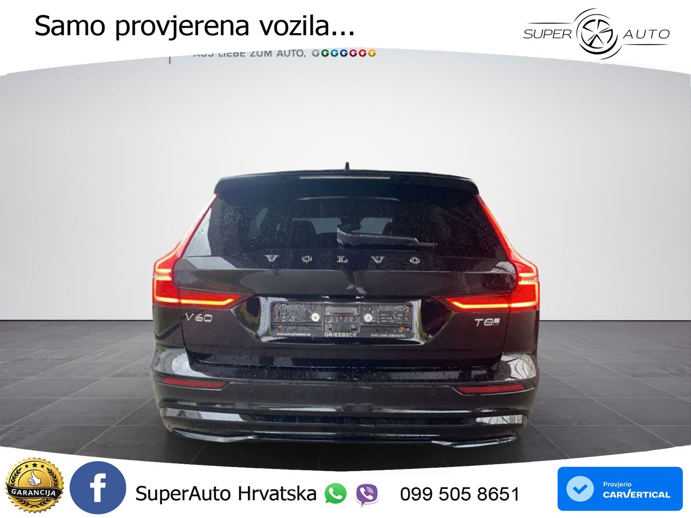 Volvo V60 2.0 T8 AWD Geartronic LED+GR SJED+ACC