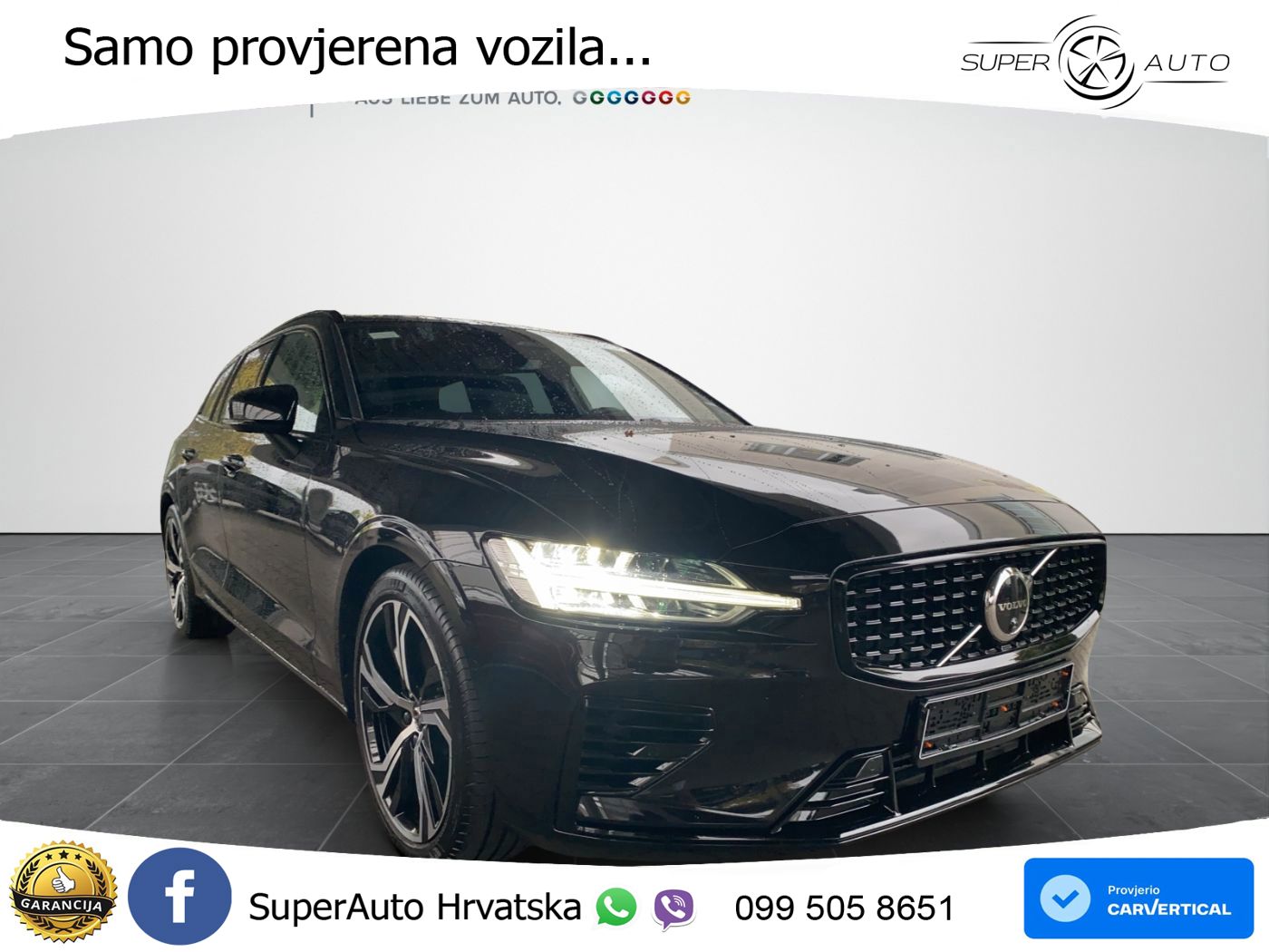 Volvo V60 2.0 T8 AWD Geartronic LED+GR SJED+ACC