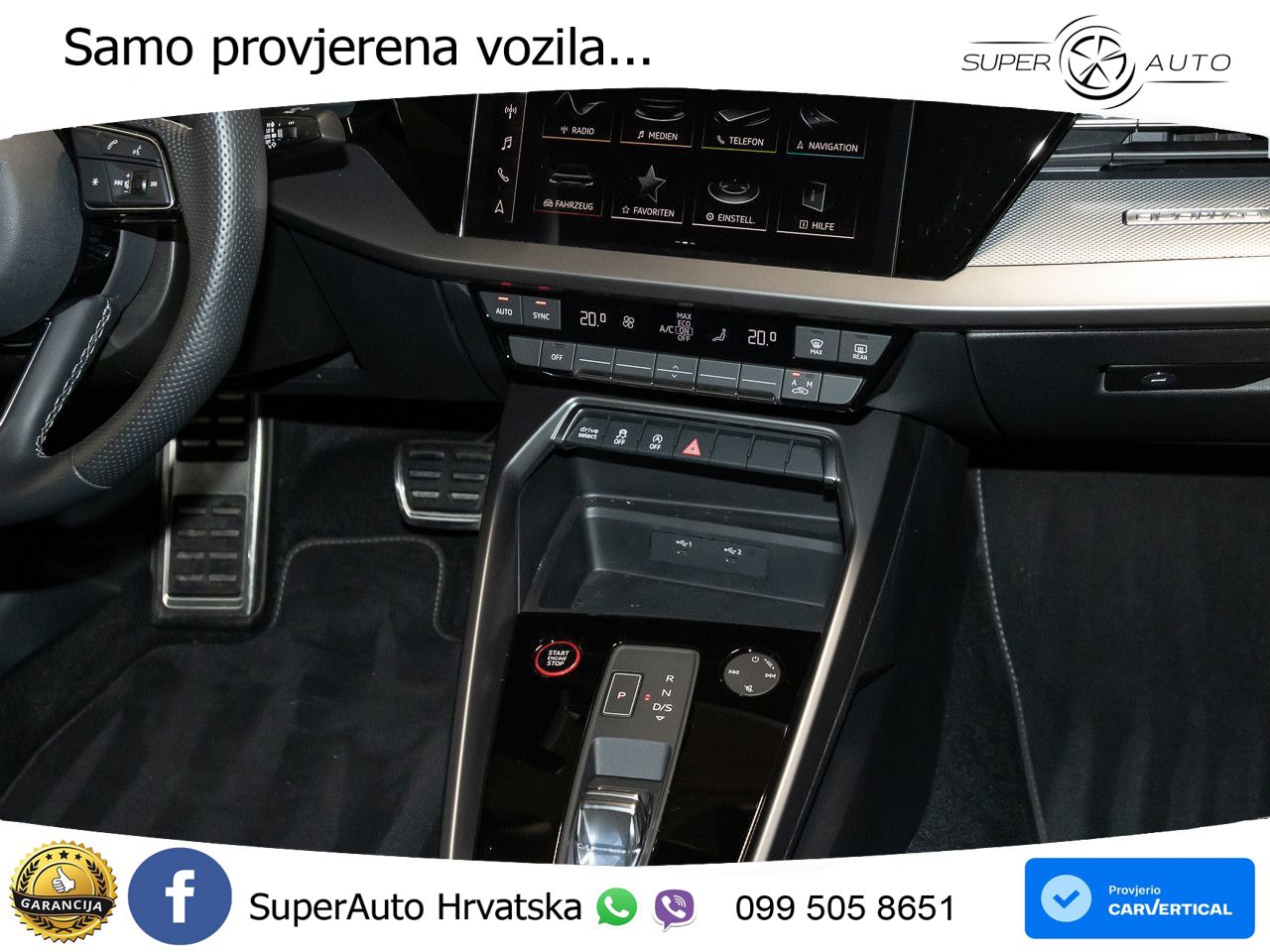 Audi S3 Limuzina 2.0 TFSI (310 KS) quattro S tronic LED+ACC