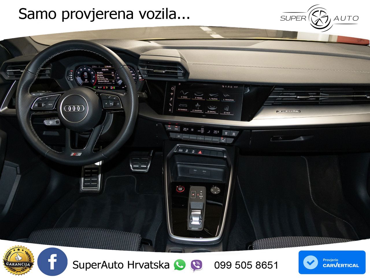 Audi S3 Limuzina 2.0 TFSI (310 KS) quattro S tronic LED+ACC