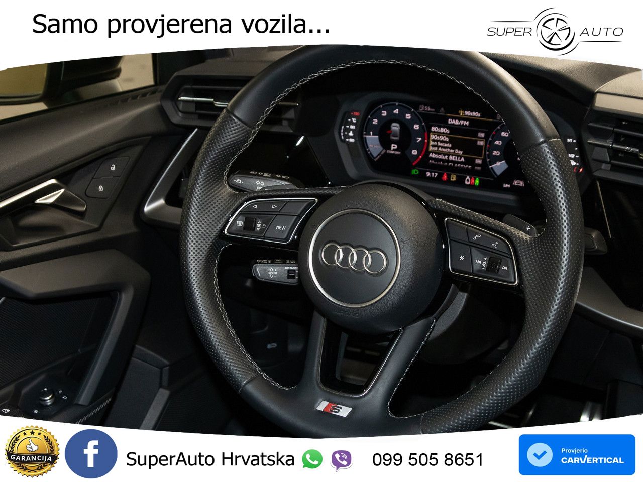 Audi S3 Limuzina 2.0 TFSI (310 KS) quattro S tronic LED+ACC