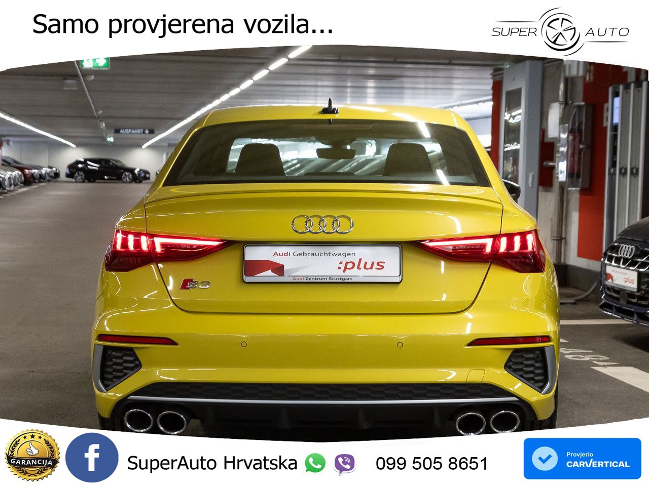 Audi S3 Limuzina 2.0 TFSI (310 KS) quattro S tronic LED+ACC