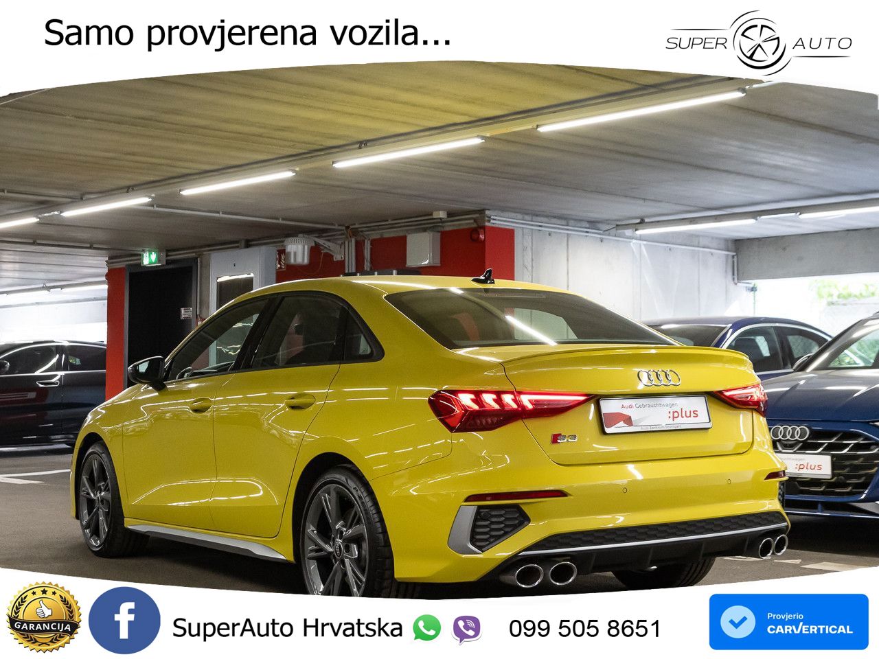 Audi S3 Limuzina 2.0 TFSI (310 KS) quattro S tronic LED+ACC