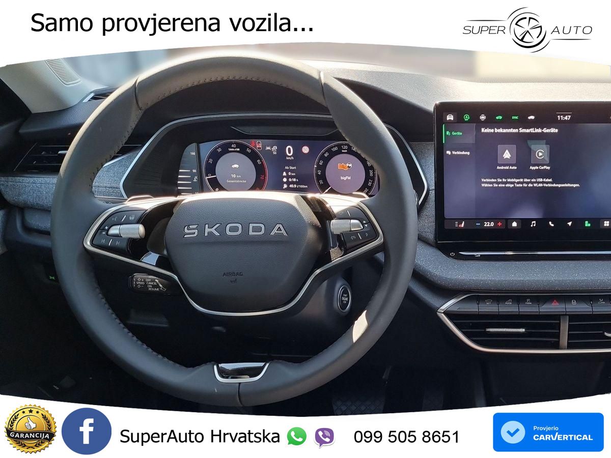 Škoda Octavia Combi 1.5 TSI (150 KS) DSG LED+GR SJED+ACC