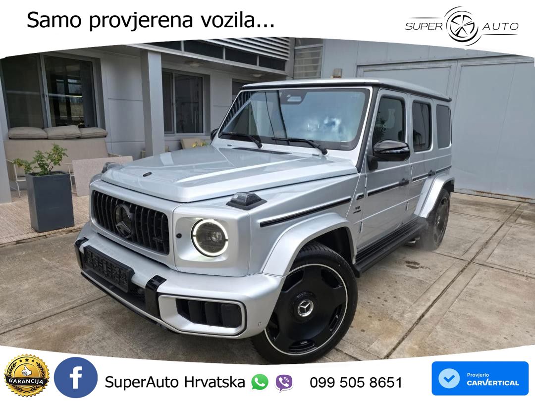 Mercedes AMG G 63 Long V8 (585 KS) 4MATIC 9G-TRONIC AMG SPEEDSHIFT TCT LED+GR SJED+ACC
