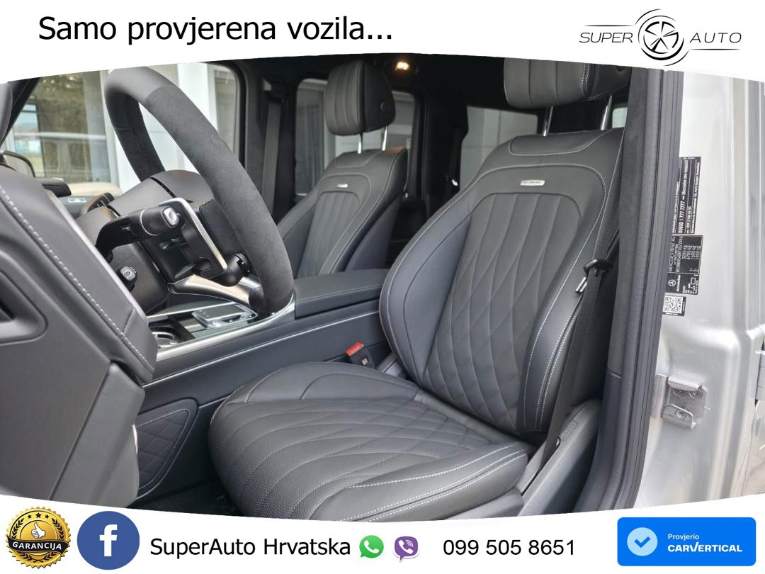 Mercedes AMG G 63 Long V8 (585 KS) 4MATIC 9G-TRONIC AMG SPEEDSHIFT TCT LED+GR SJED+ACC