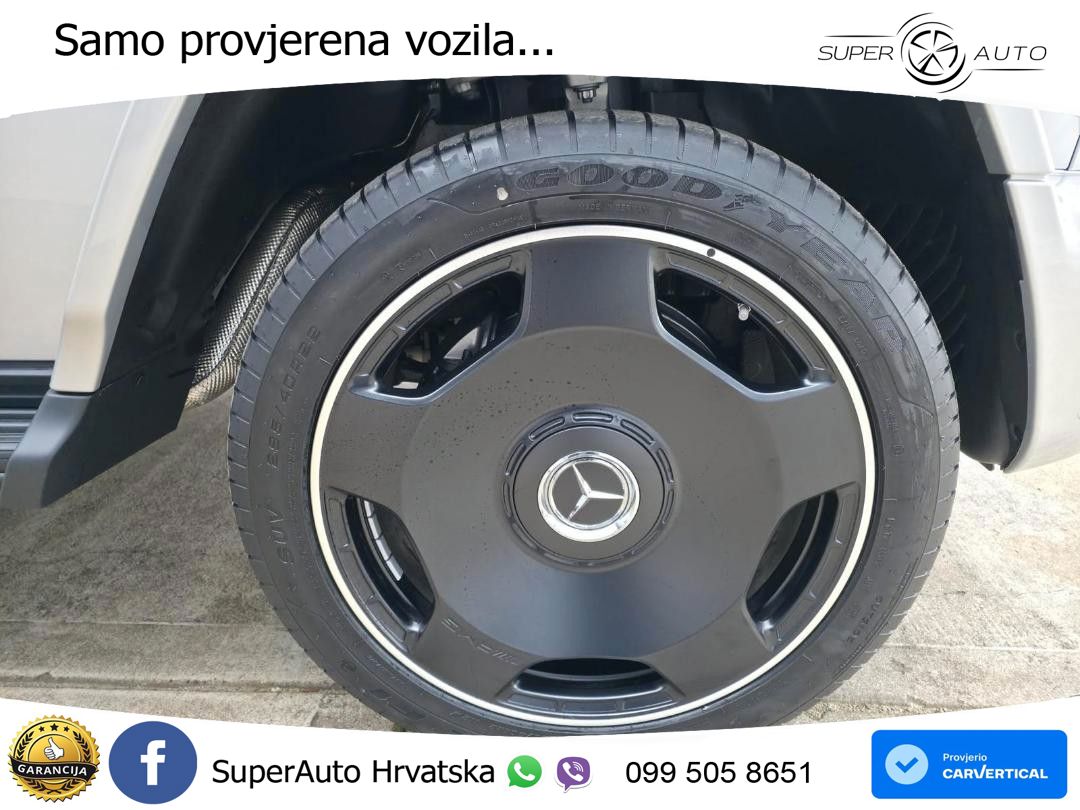 Mercedes AMG G 63 Long V8 (585 KS) 4MATIC 9G-TRONIC AMG SPEEDSHIFT TCT LED+GR SJED+ACC