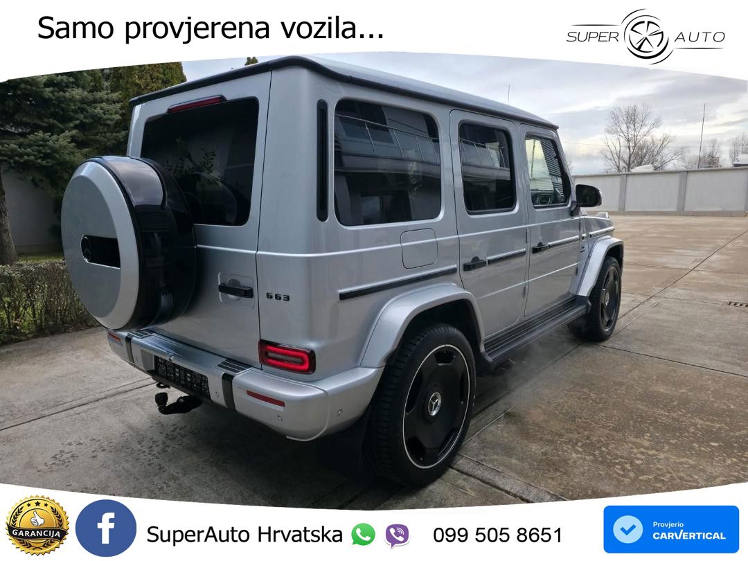 Mercedes AMG G 63 Long V8 (585 KS) 4MATIC 9G-TRONIC AMG SPEEDSHIFT TCT LED+GR SJED+ACC