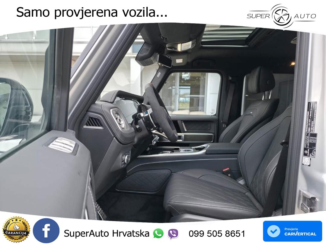 Mercedes AMG G 63 Long V8 (585 KS) 4MATIC 9G-TRONIC AMG SPEEDSHIFT TCT LED+GR SJED+ACC