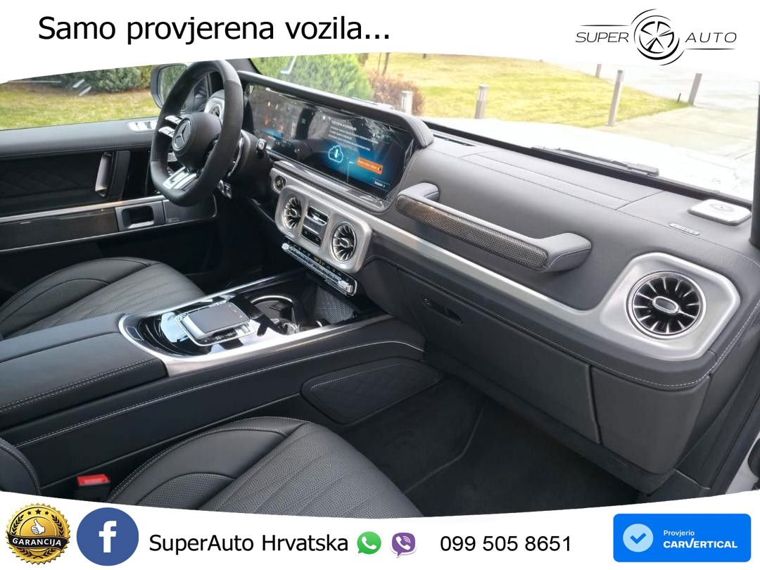 Mercedes AMG G 63 Long V8 (585 KS) 4MATIC 9G-TRONIC AMG SPEEDSHIFT TCT LED+GR SJED+ACC