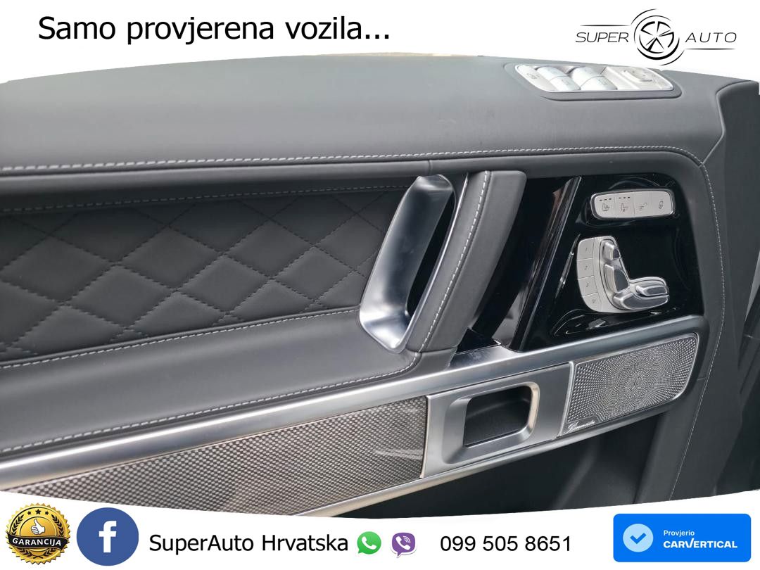 Mercedes AMG G 63 Long V8 (585 KS) 4MATIC 9G-TRONIC AMG SPEEDSHIFT TCT LED+GR SJED+ACC