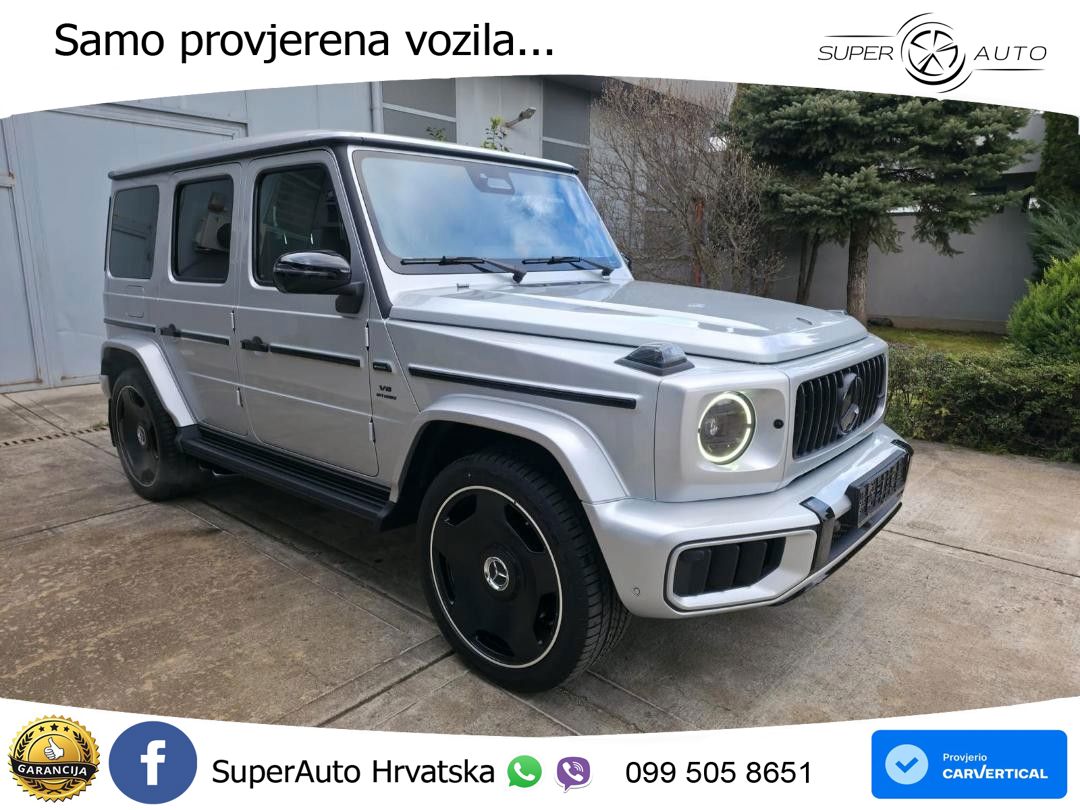 Mercedes AMG G 63 Long V8 (585 KS) 4MATIC 9G-TRONIC AMG SPEEDSHIFT TCT LED+GR SJED+ACC
