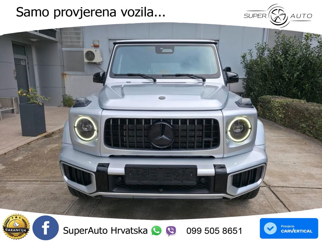Mercedes AMG G 63 Long V8 (585 KS) 4MATIC 9G-TRONIC AMG SPEEDSHIFT TCT LED+GR SJED+ACC