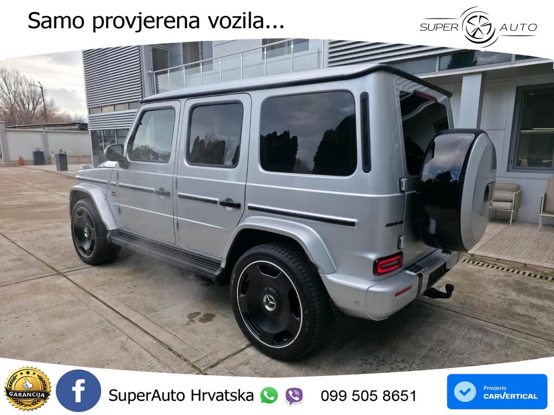 Mercedes AMG G 63 Long V8 (585 KS) 4MATIC 9G-TRONIC AMG SPEEDSHIFT TCT LED+GR SJED+ACC