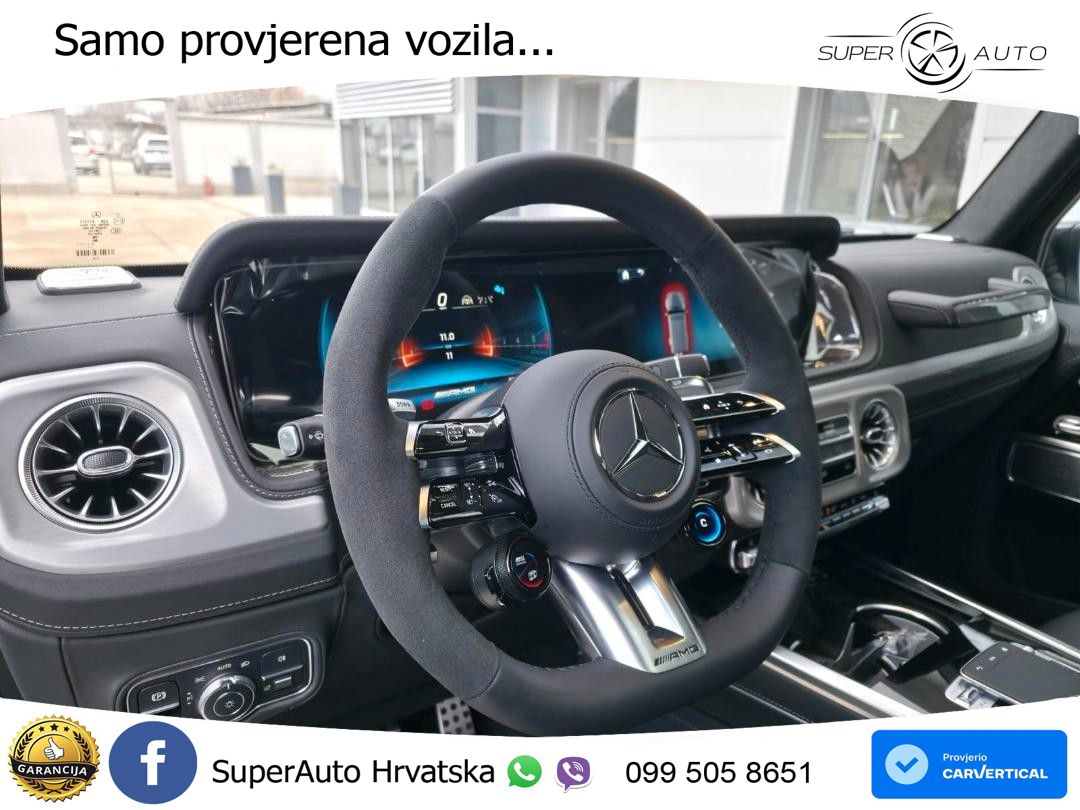 Mercedes AMG G 63 Long V8 (585 KS) 4MATIC 9G-TRONIC AMG SPEEDSHIFT TCT LED+GR SJED+ACC