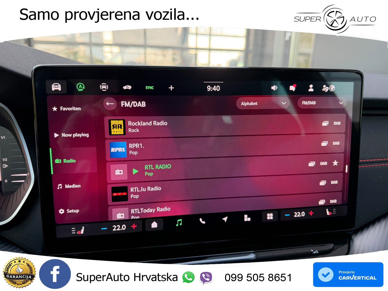 Škoda Octavia Combi RS 2.0 TSI (265 KS) DSG LED+GR SJED+ACC