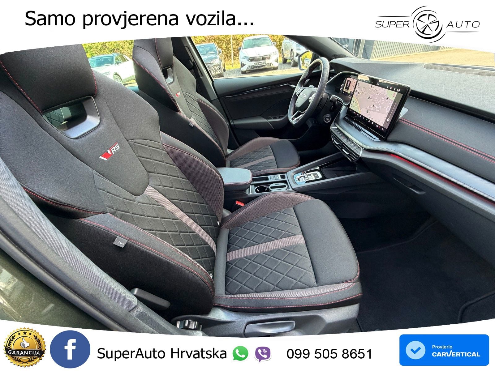 Škoda Octavia Combi RS 2.0 TSI (265 KS) DSG LED+GR SJED+ACC