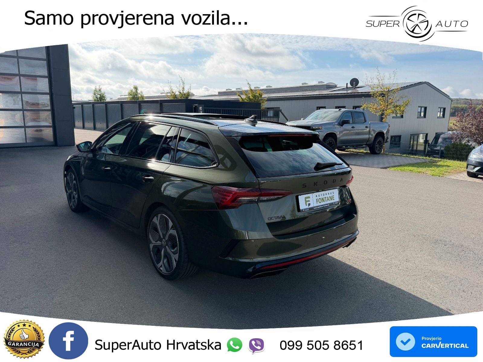 Škoda Octavia Combi RS 2.0 TSI (265 KS) DSG LED+GR SJED+ACC